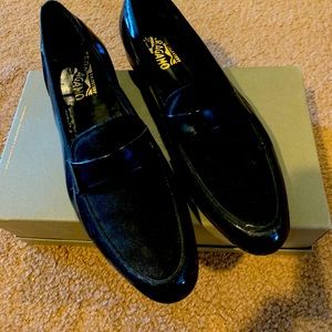 FERRAGAMO dress shoes size 10 rarely worn 10D